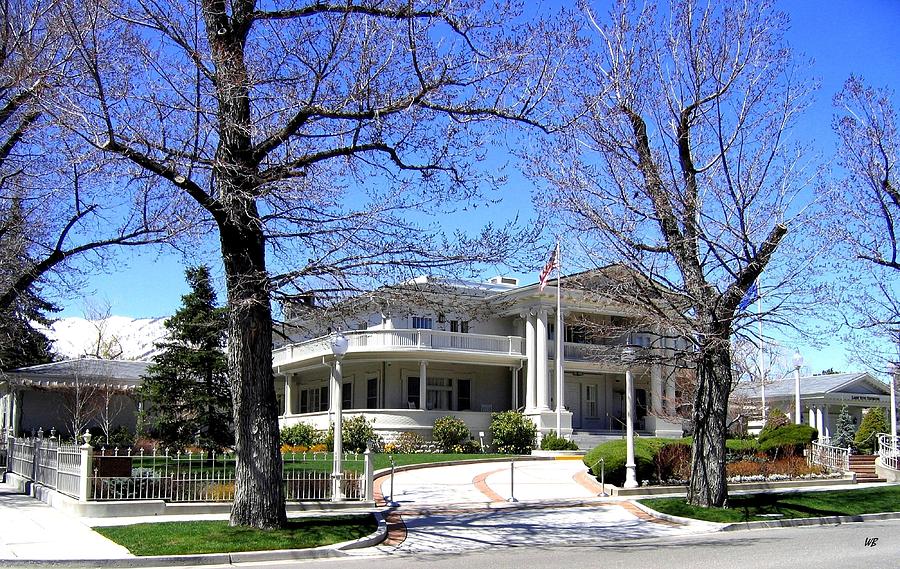 Nevada Governors Residence Photograph by Will Borden