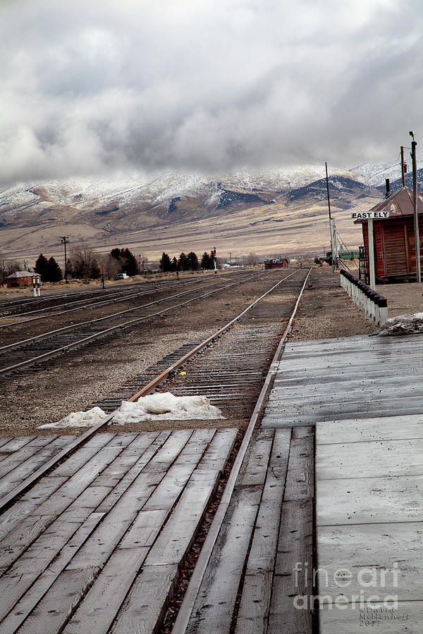 Nevada Northern Railway Complex Photograph by David Millenheft
