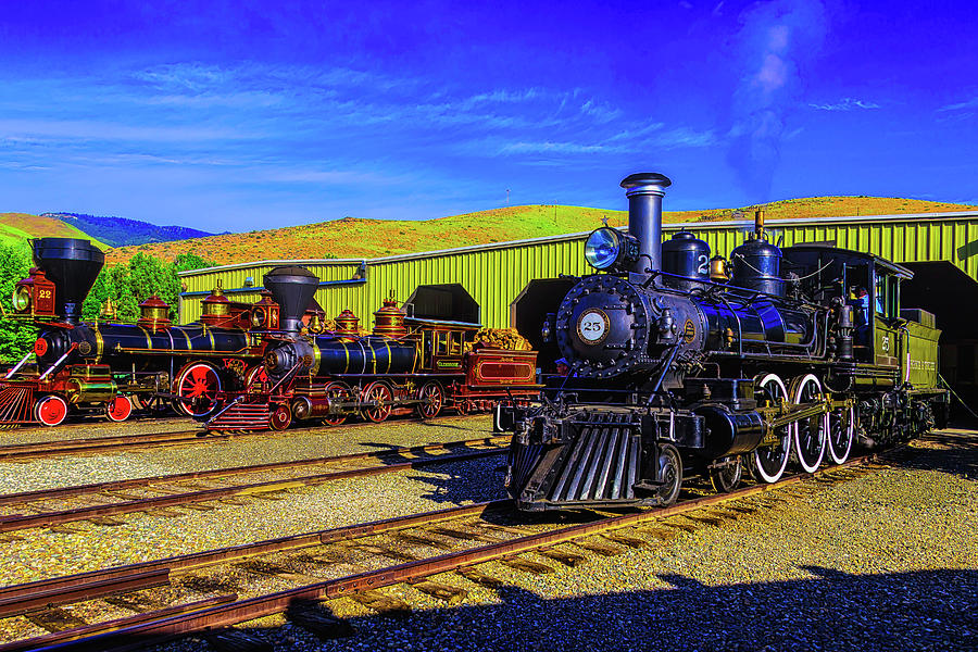 Nevada Steam Trains Photograph by Garry Gay