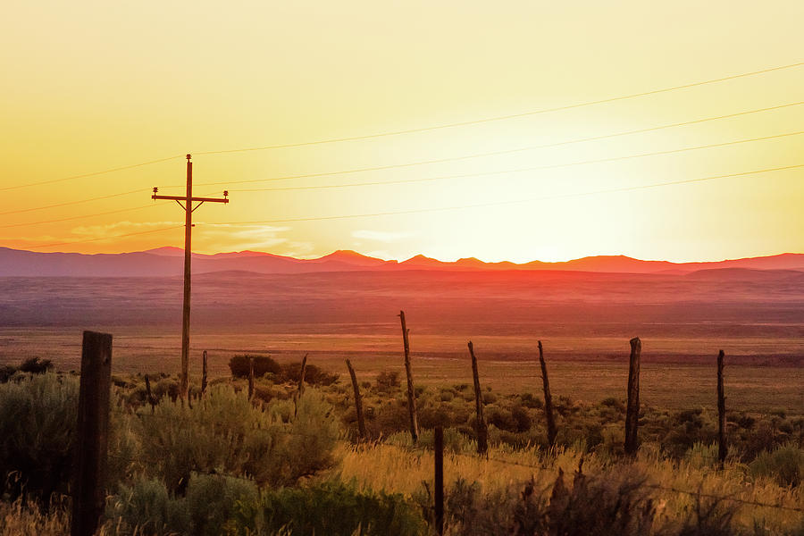Nevada Sunset Photograph by Todd Klassy