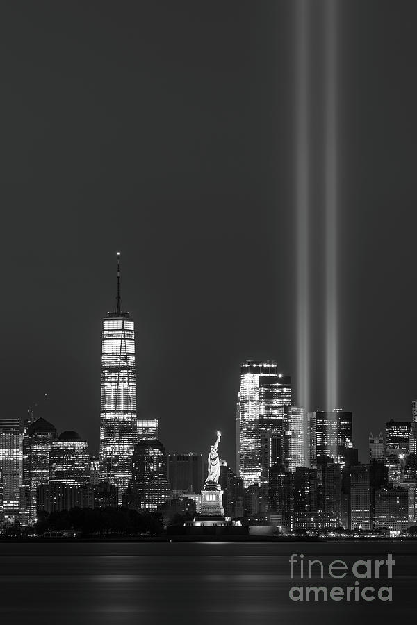 Never Forget BW Photograph by Michael Ver Sprill
