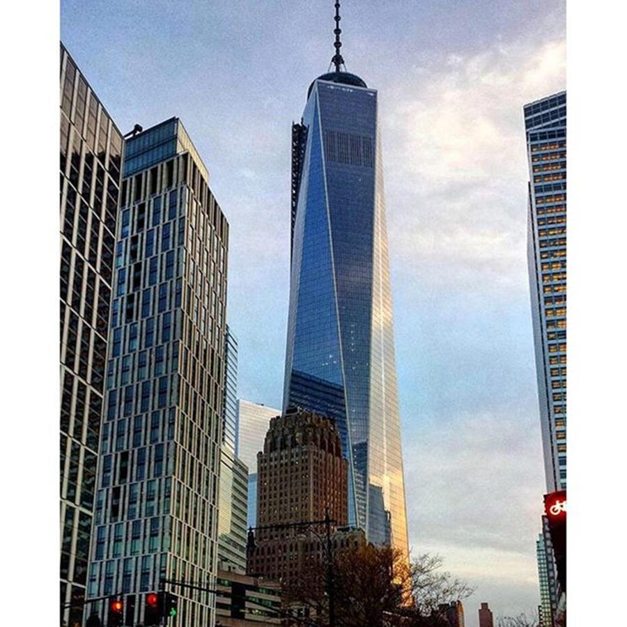 Architecture Photograph - World Trade Center by Janel Cortez