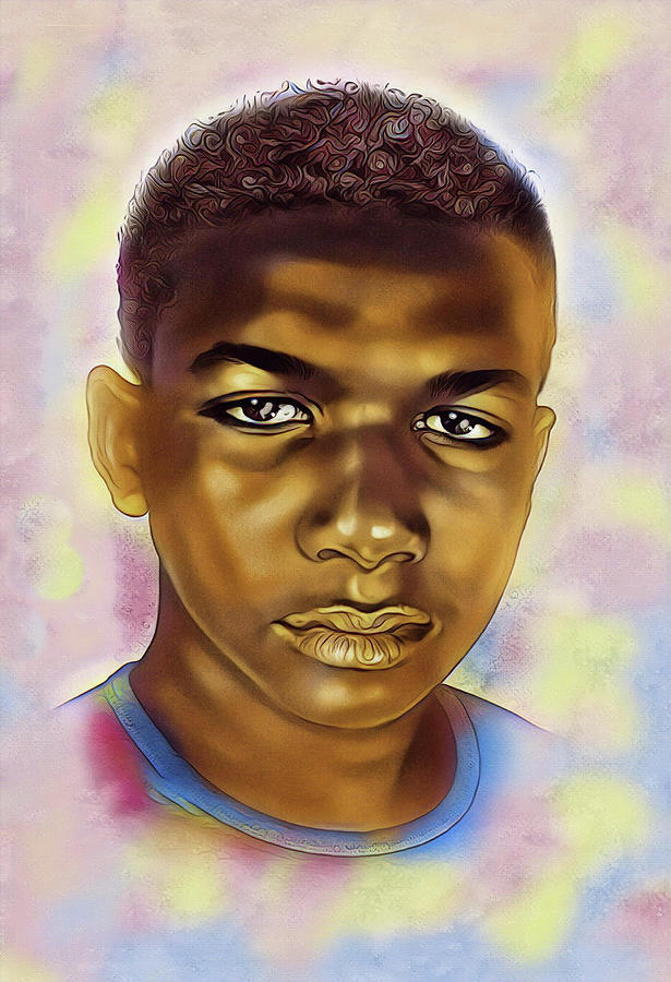 Jesus Digital Art - Never Forget Trayvon by Karen Showell Jesus Digital Art - Never Forget Trayvon by Karen Showell