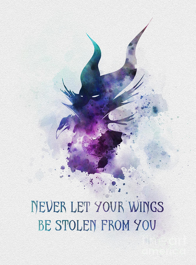 Never let your wings be stolen from you Mixed Media by My Inspiration