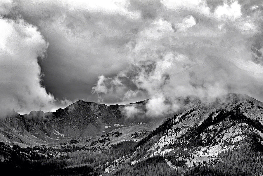 Never Summer Mountains Study 2 Photograph by Robert Meyers-Lussier