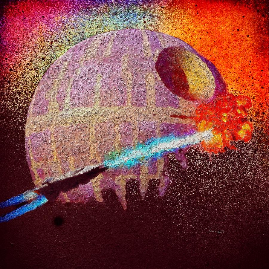 Never Tell Me The Odds Painting by Mark Taylor