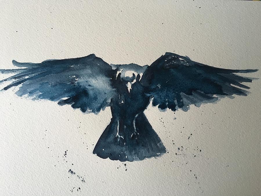 Nevermore Painting by Christine Marie Rose