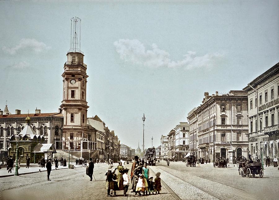 St. Petersburg Photograph - Nevsky Prospect  by Ira Shander