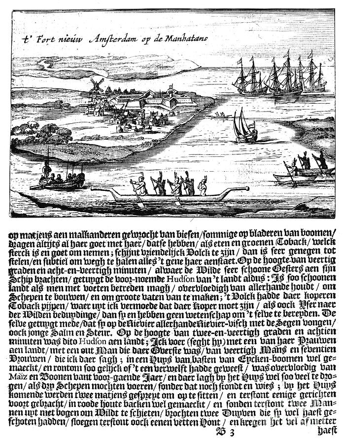 NEW AMSTERDAM, 1620s Photograph by Granger