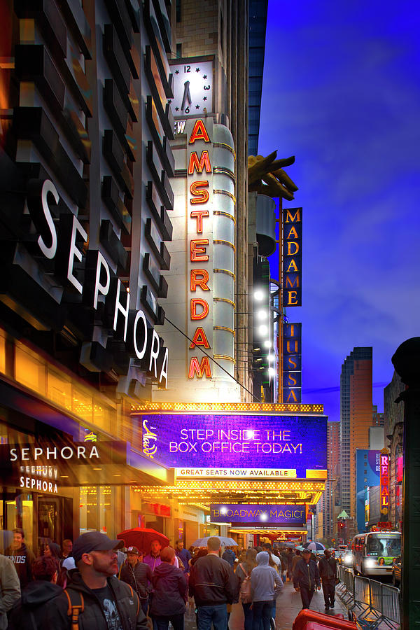 New Amsterdam Theatre Photograph by Mark Andrew Thomas