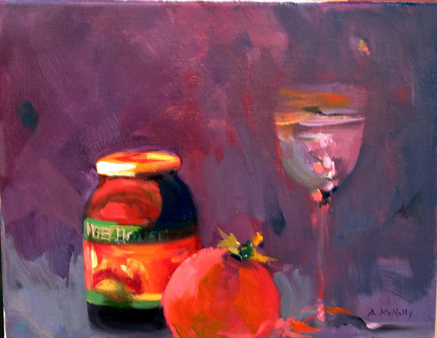 New Apple Painting by Anne McNally - Fine Art America