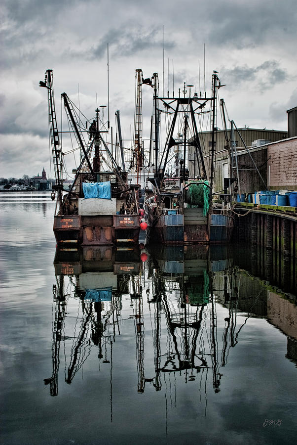 New Bedford Waterfront No. 1 - Color Photograph by David Gordon