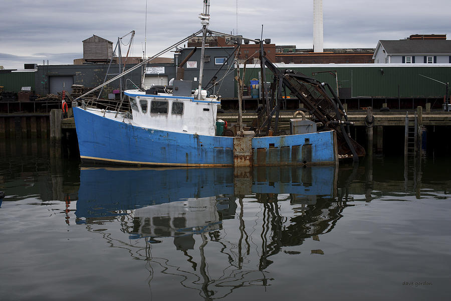 New Bedford Waterfront XVIII color Photograph by David Gordon