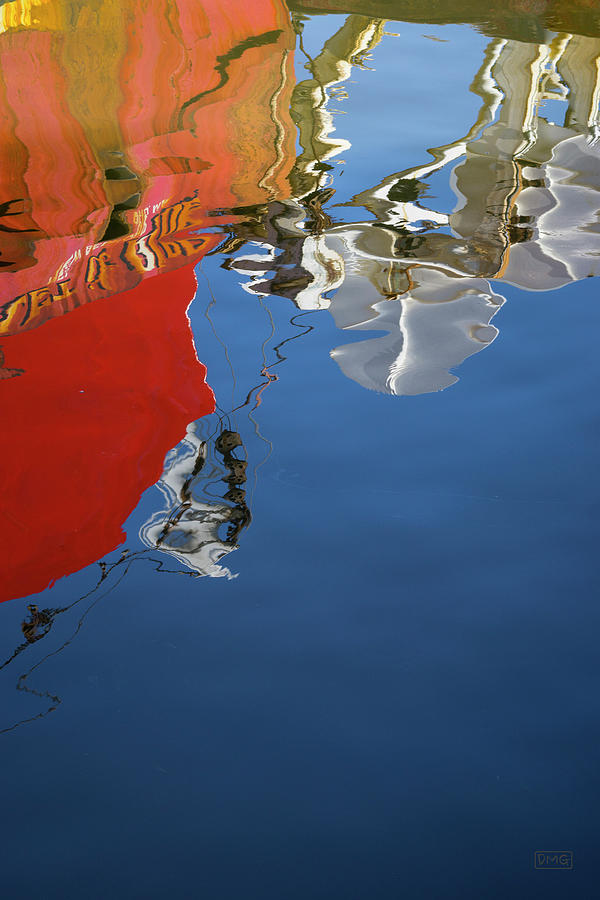 Abstract Photograph - New Bedford Waterfront XXVIII Color by David Gordon