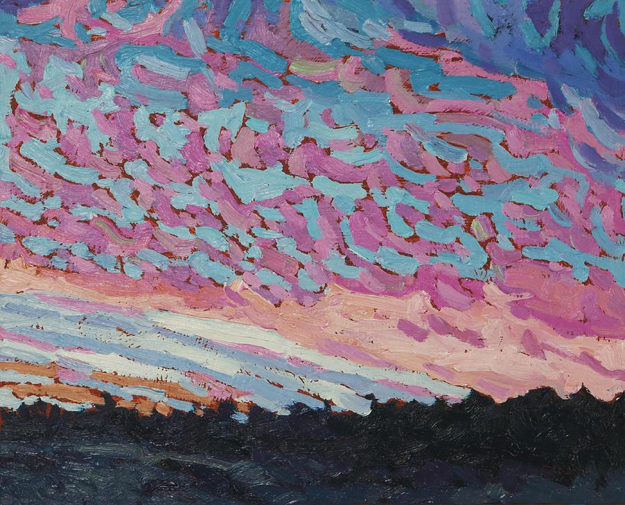 New Beginning Sunrise Painting by Phil Chadwick