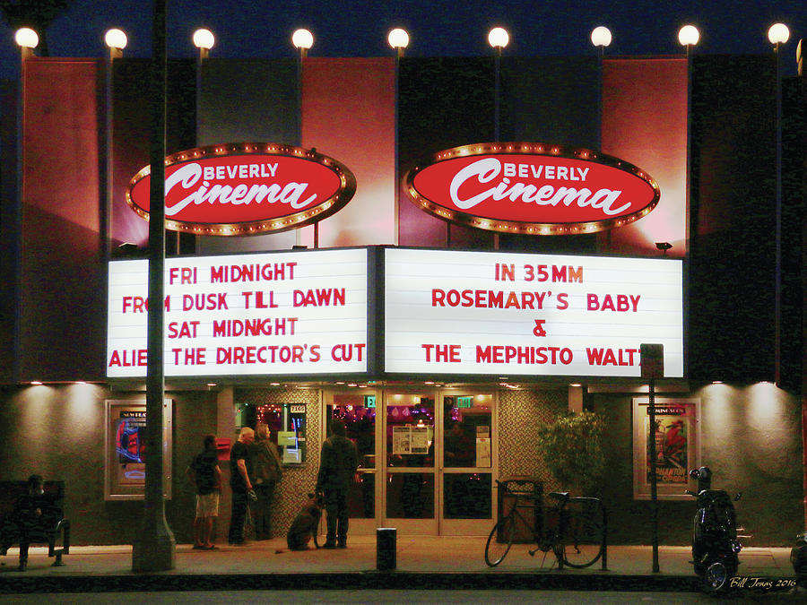 New Beverly Cinema Photograph By Bill Jonas - Pixels