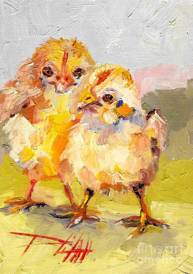 New Chicks Painting