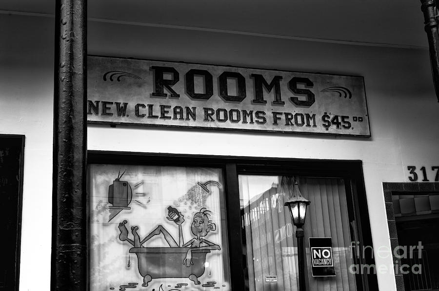 New Clean Rooms mono Photograph by John Rizzuto