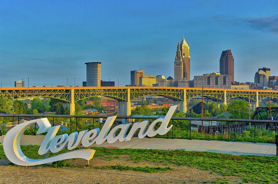 New Cleveland Photograph by Stewart Helberg