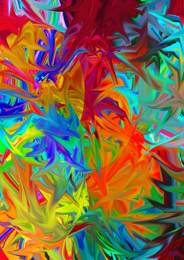 New color Realities Digital Art by Phillip Mossbarger