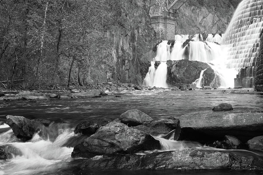 New Croton Dam Black and White Photograph by Raven Steel Design - Fine ...