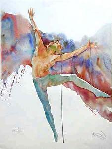 Dancer Painting - New Day by H Lee Shapiro