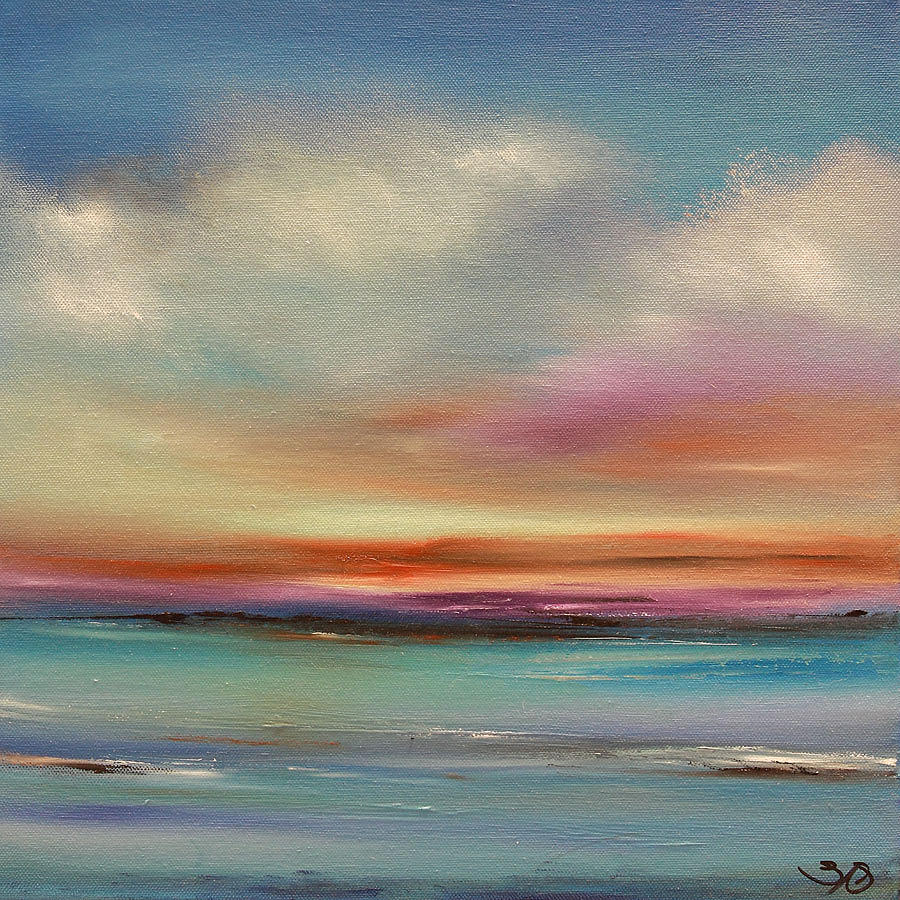 New day, new horizon Painting by Scott Brennan - Fine Art America