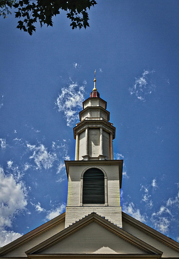 New England Church Steeple Photograph by Stuart Litoff