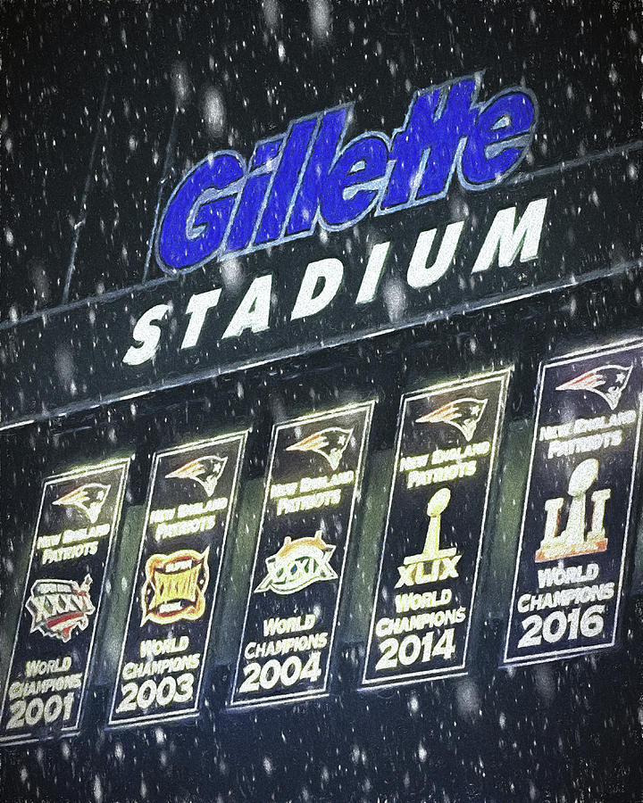 New England Patriots - Gillette Stadium Photograph by Joann Vitali
