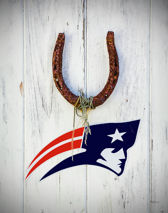 Sports Photograph - New England Patriots Good Luck by Betty Denise