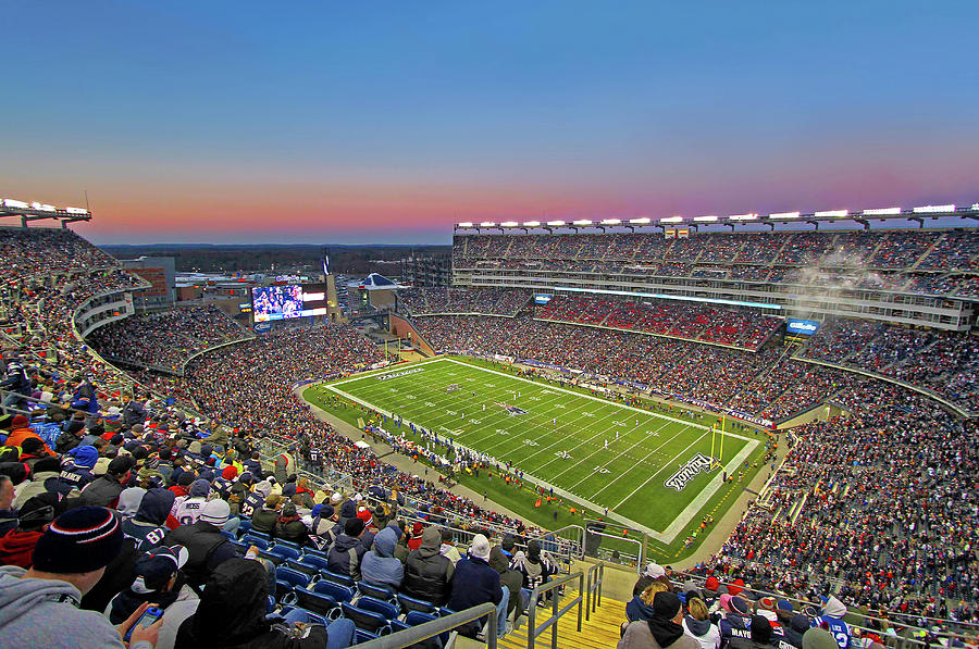 New England Patriots Touchdown Photograph by Juergen Roth
