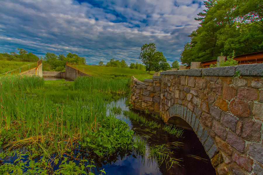 New England Stone Bridge Photograph by Brian MacLean