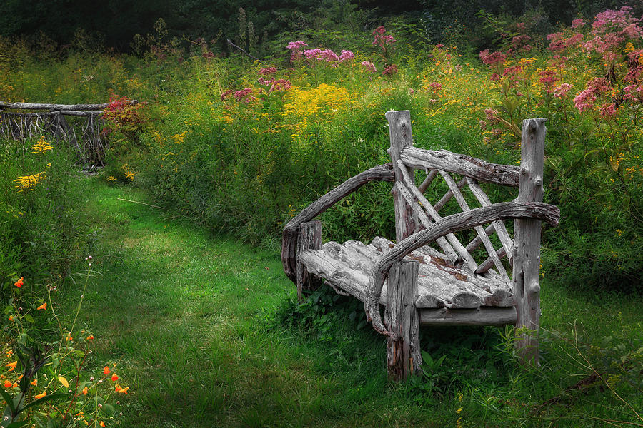 New England Summer Rustic Photograph by Bill Wakeley