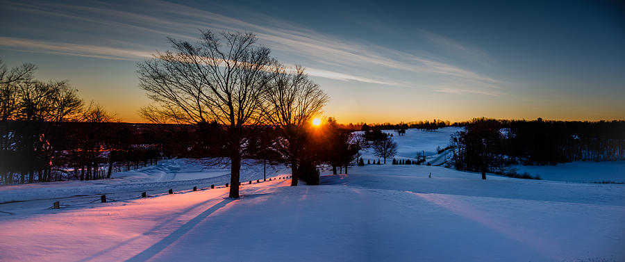 New England Sunrise Photograph by Robert McKay Jones
