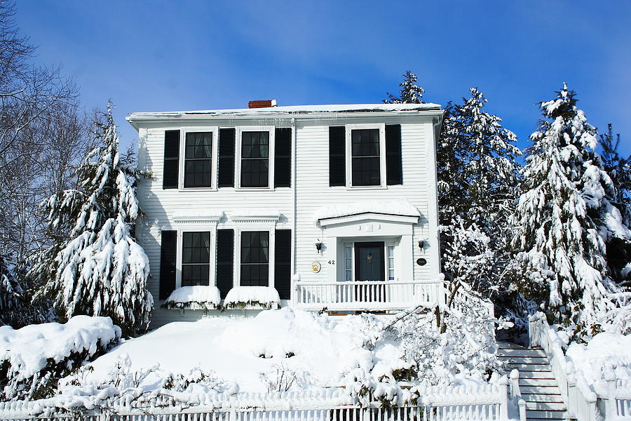 New England Winter Photograph by Doug Mills