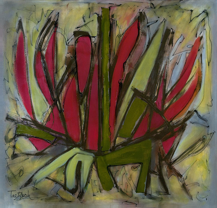 New Growth Painting by Lynne Taetzsch