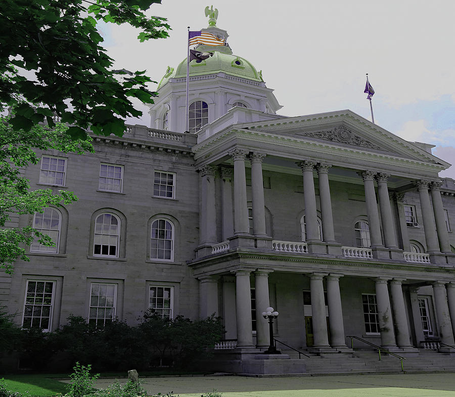 New Hampshire Capital Photograph by Imagery-at- Work