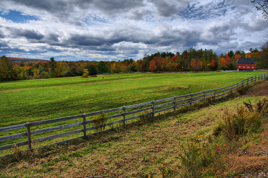 New Hampshire Farm  Photograph by Edward Myers
