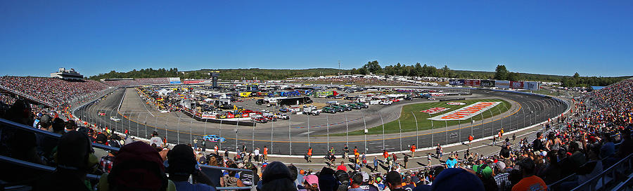 Sports Photograph - New Hampshire Motor Speedway by Juergen Roth
