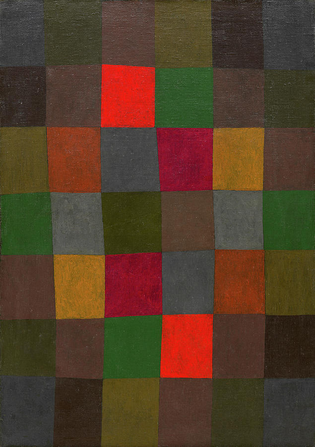 Paul Klee Painting - New Harmony by Paul Klee