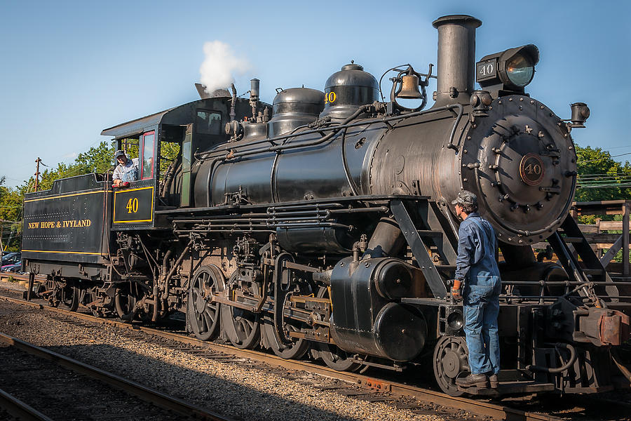 New Hope Steam Engine Photograph by Kevin Giannini
