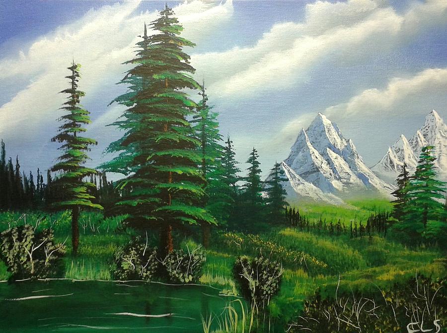 Nature Painting - New Horizons by Christopher Soeters