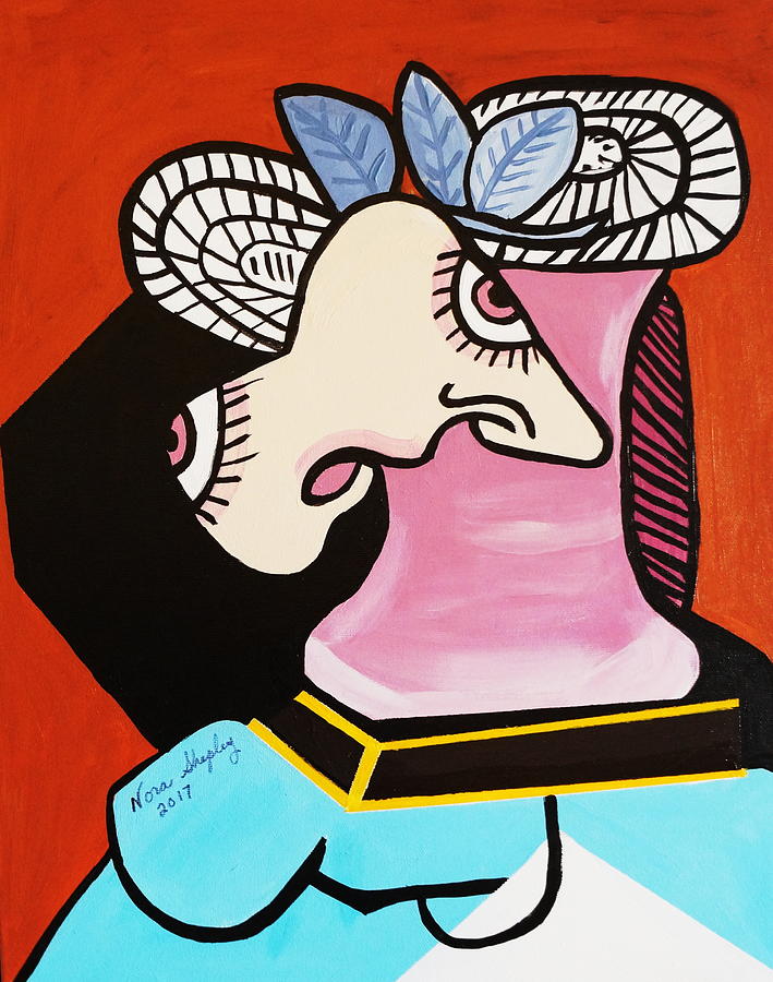 New I Lost My Head  Picasso Painting by Nora Shepley
