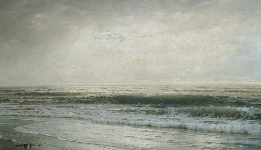 New Jersey Beach Painting by William Trost Richards