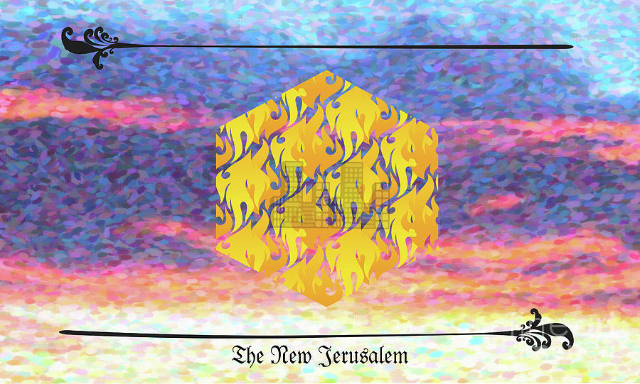 New Jerusalem Digital Art by Donna L Munro