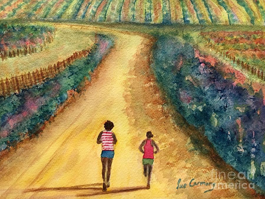 New Journey  Together Painting by Sue Carmony
