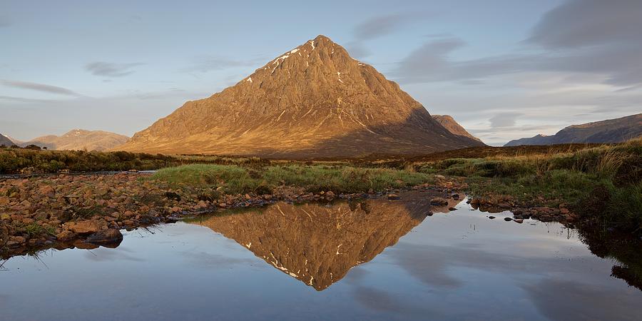New light in Glencoe Photograph by Stephen Taylor
