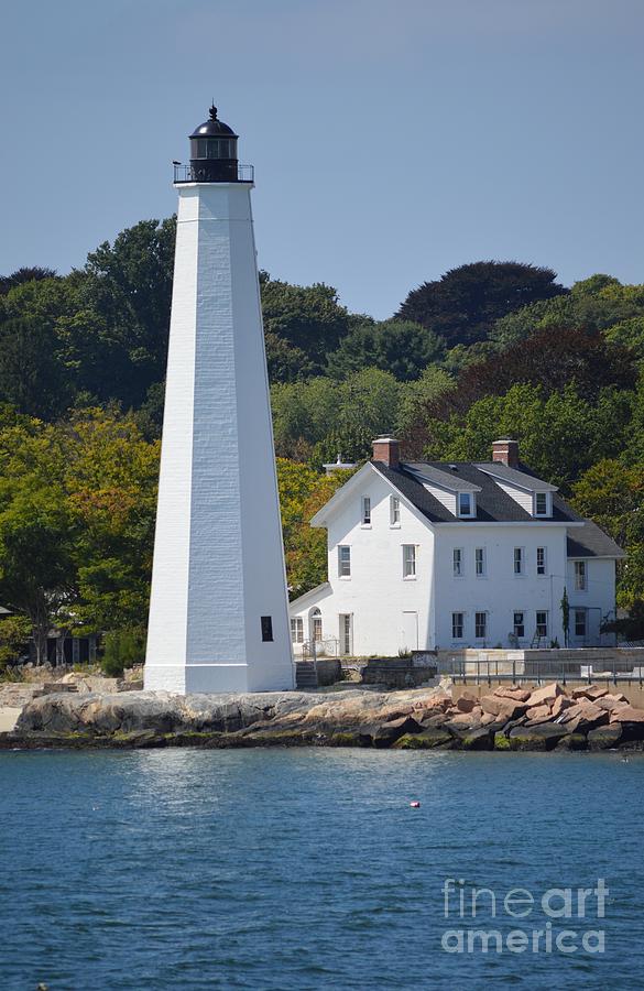 New London Harbor Light Photograph by Michelle Welles