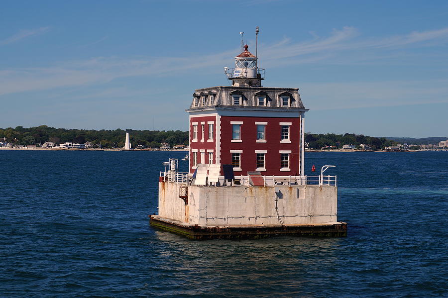 New London Ledge Lighthouse Photograph by Beth Collins