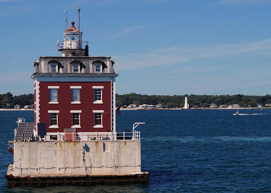 New London Ledge Lighthouse II Photograph by Beth Collins